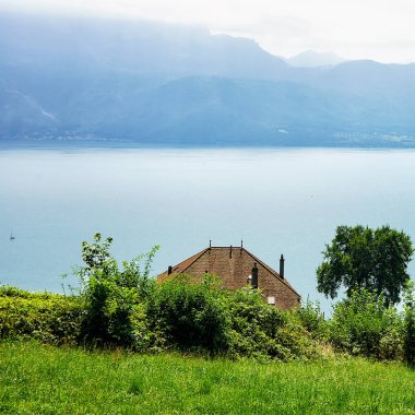 Chalet Lavaux bağ izi hiking Terraces adlı