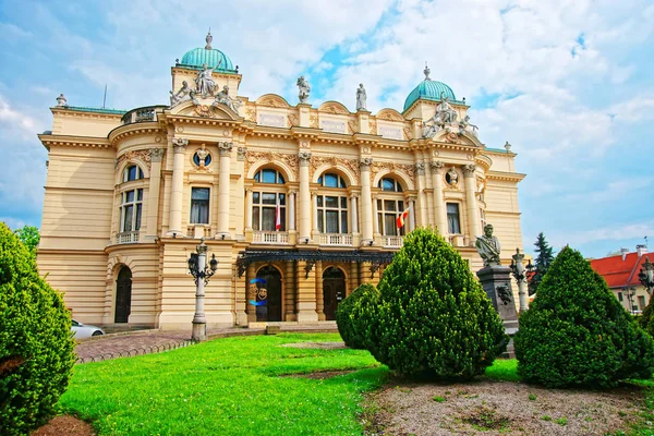 Juliusz Slowacki Theater i Krakow — Stockfoto