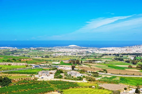 Scenario della primavera di Mdina — Foto Stock