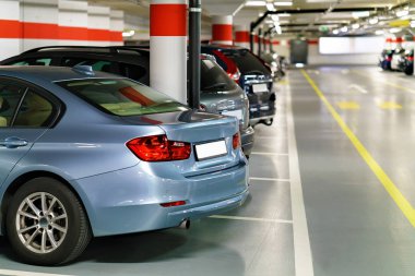 Zermatt otomobillerde ile kapalı otopark