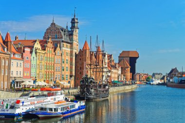 Feribot Tekne Waterside Motlawa River Gdansk