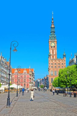 Belediye Binası ve Dlugi Targ Meydanı Gdansk
