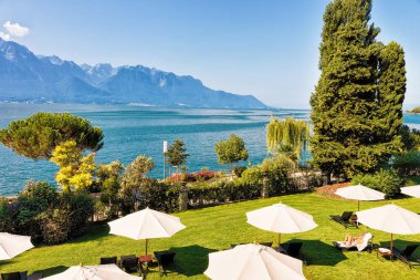 Hotel at Montreux Cenevre Gölü Bahçe