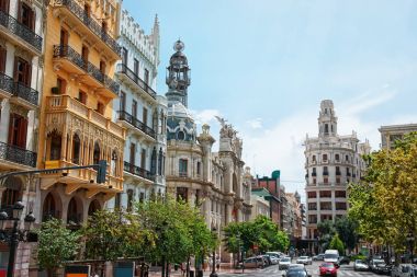 Belediye Meydanı Valencia şehir merkezi