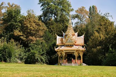 Lozan Denantou Park'ta Royal Thai pavilion