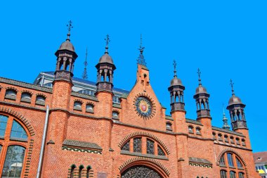 Tarihi çarşı Hall Gdansk