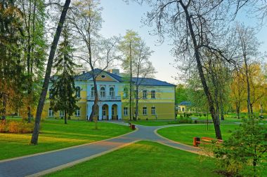 Tarihi bina park Druskininkai Litvanya