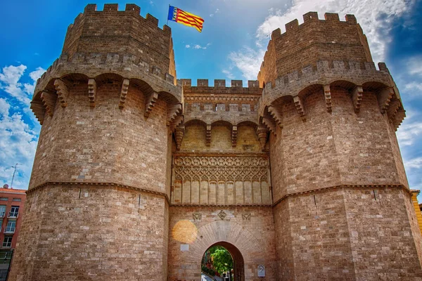 Torres serrano em valencia — Fotografia de Stock