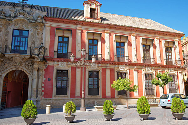 Archbishop Palace in Seville, Andalusia, Spain.