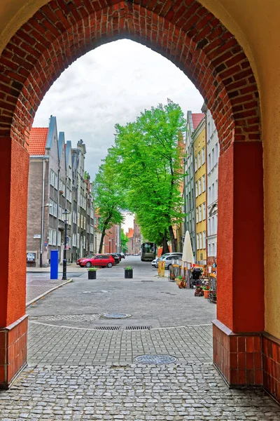 Arc à la vieille ville de Gdansk — Photo