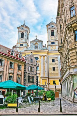 St Ulrich Neustiftgasse Viyana'da kilisede