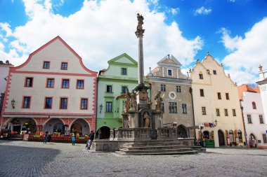 Veba anıt Cesky Krumlov içinde ana meydanında