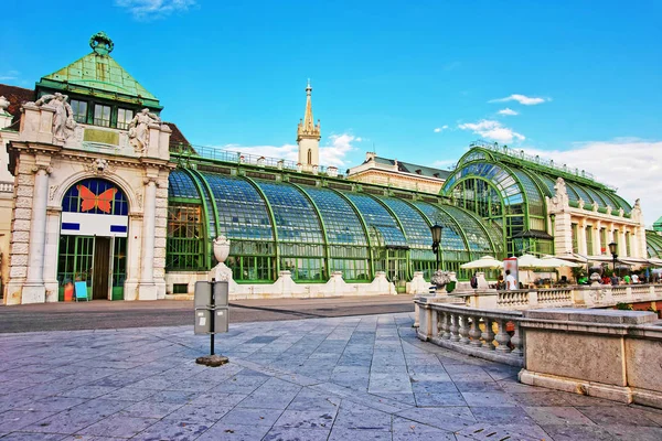 Palm house en Burggarten Viena Austria —  Fotos de Stock