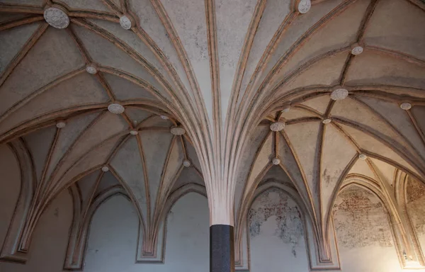 Innenraum der Burg Malbork in Pommern — Stockfoto