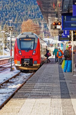 Garmisch Partenkirchen tren yolcu ve hız