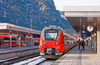 Yüksek hızlı tren, Garmisch Partenkirchen adlı yolcu