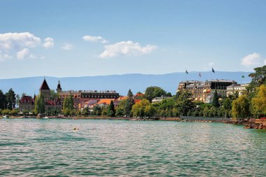 Chateau yiyen ve Cenevre Gölü mesire