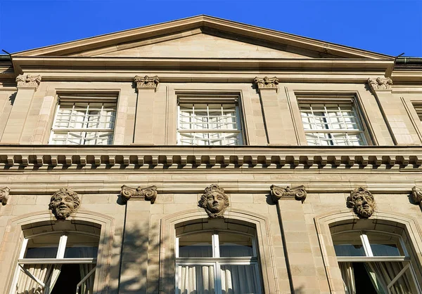 Facade of International museum of reformation in Geneva — Stock Photo, Image