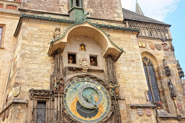 Reloj astronómico del Ayuntamiento de Praga — Foto de Stock