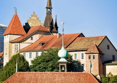 Spires Lausanne eski şehir merkezinde