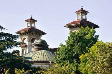 Casino Montbenon Lozan'da kuleleri