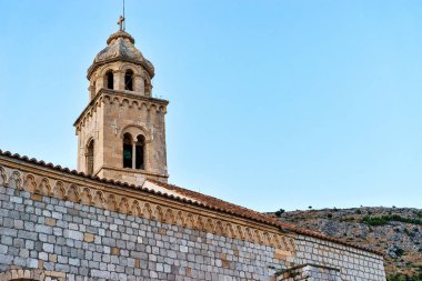Kilisenin çan kulesi, Dubrovnik'in tarihi kent