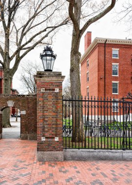 Harvard Yard Cambridge Ma içine giriş kapısı