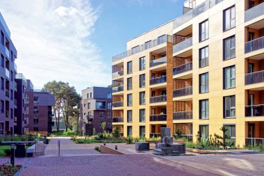 Banklar, daire konut Avrupa kompleksi