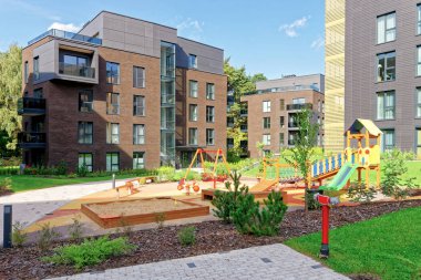 Çocuk yere konut mimari kompleks oyun 