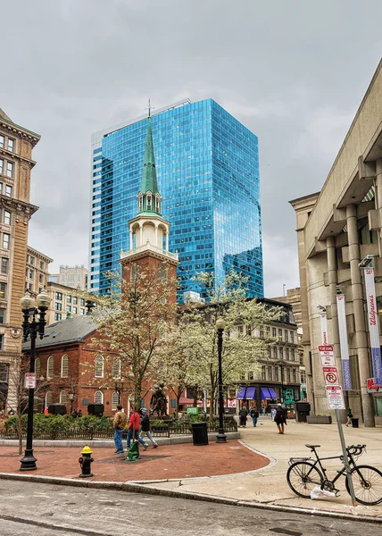 Old South Meeting House en el centro de Boston MA —  Fotos de Stock