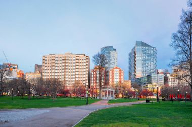 Boston Common parkı Boston MA