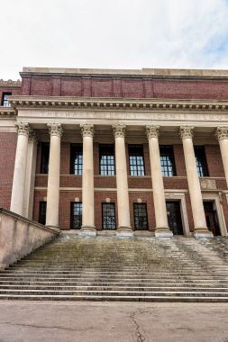 Widener Kütüphane Harvard Yard Harvard Üniversitesi Cambridge Ma