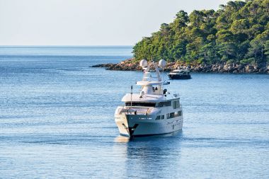Lüks Yatlar, Lokrum Adası, Adriyatik Denizi Dobruca