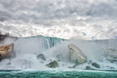 Amerikalı bir taraftan güzel Niagara Falls