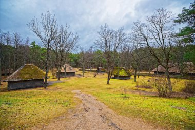 Eski binalarda Etnografya, hava Köyü Riga'da açın.