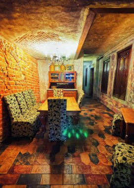 Kara büyü odası iç Riga'da bar