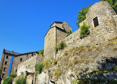 Valais İsviçre Sion old town adlı bina eski kafa