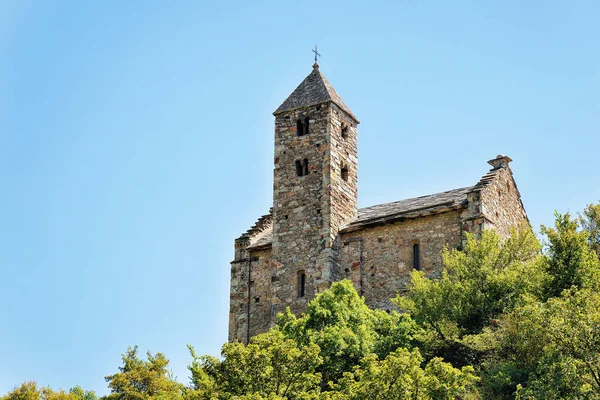 A svájci Sion, Valais három szentek kápolna — Stock Fotó