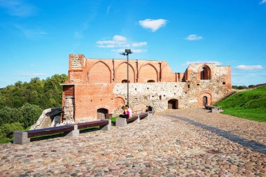 Hill adlı tarihi merkezi Vilnius Baltık devam kalıntıları