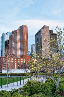 Kuzey sonunda Park Boston Amerika, finans bölgesi