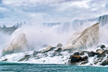 Bahar Amerika Niagara Şelalesi ABD