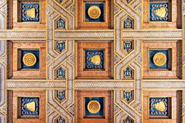 Sant Andrea Basilica Mantua tavan dekorasyonu
