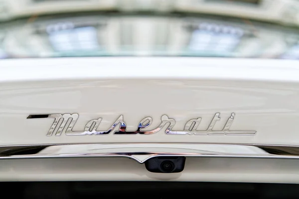 Coche italiano Maserati detalle —  Fotos de Stock