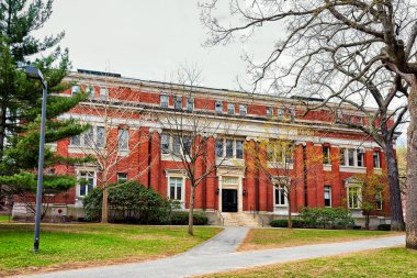 Emerson Hall Cambridge Harvard Yard Harvard Üniversitesi'nde