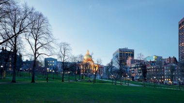 İnsanlar şehir Boston Amerika Boston Common genel Park