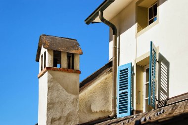 Sion Capital Valais İsviçre binanın baca