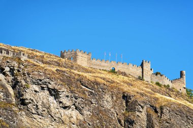 Tourbillon castle Hill Sion sermaye Valais İsviçre