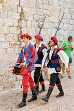 Giriş kapısı Dobruca törende Muhafız değiştirme