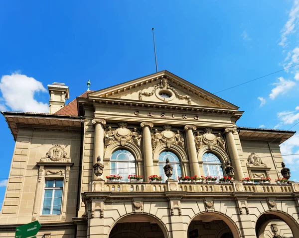 Fachada del edificio del Casino en Berna Suiza —  Fotos de Stock