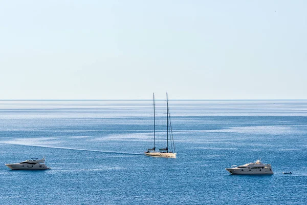 Luxury yachts in Adriatic Sea Croatia — Stock Photo, Image